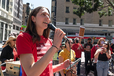 Ally Action: No Dirty Deal @ Sen. Feinstein's Office:September 1st, 2022